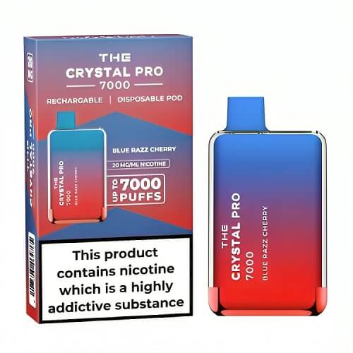 The Crystal Pro Max 7000 Puffs Disposable Vape Puff Pod Kit - Clouds Vapes