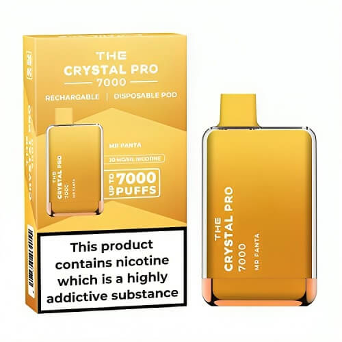 The Crystal Pro Max 7000 Puffs Disposable Vape Puff Pod Kit - Clouds Vapes