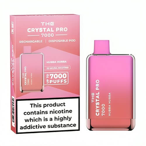 The Crystal Pro Max 7000 Puffs Disposable Vape Puff Pod Kit - Clouds Vapes