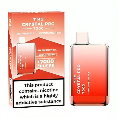 The Crystal Pro Max 7000 Puffs Disposable Vape Puff Pod Kit - Clouds Vapes