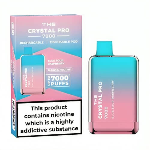 The Crystal Pro Max 7000 Puffs Disposable Vape Puff Pod Kit - Clouds Vapes