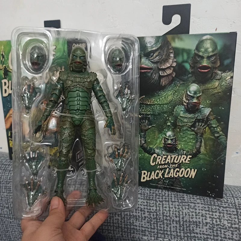 NECA Creature from the Black Lagoon Action Figure Horror Film Model Toys Collection Movable Toys Model Birthday Gifts