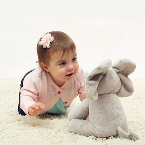 JumboSpark Electric Elephant Plush Toy