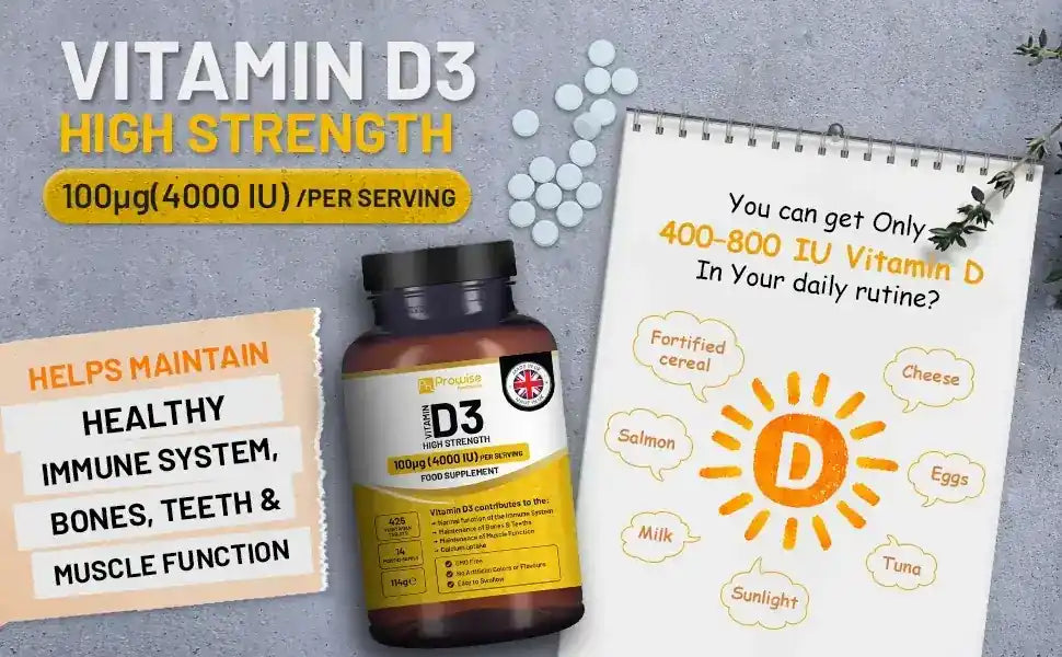 Vitamin D3 4000 IU Tablets