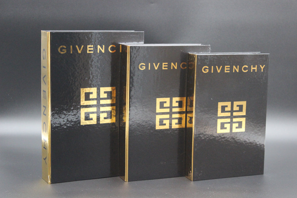 Louıs Vuıtton Openable Decoratıve Book Box Black & Gold