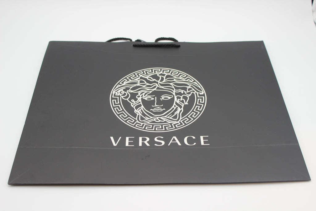 Versace - Brand New Off White Python and Wood Bag – LUXHAVE