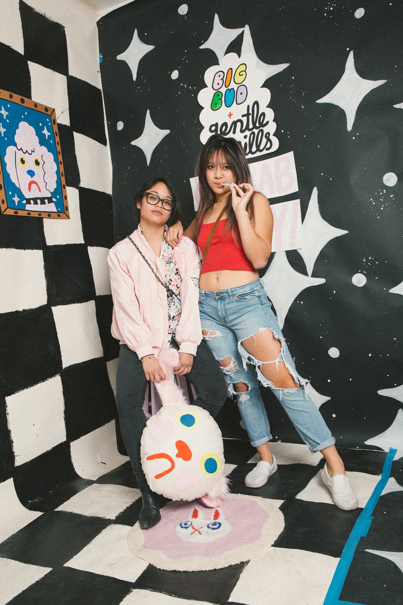 Big Bud x Gentle Thrills Collab Photo Booth By Damian Borja