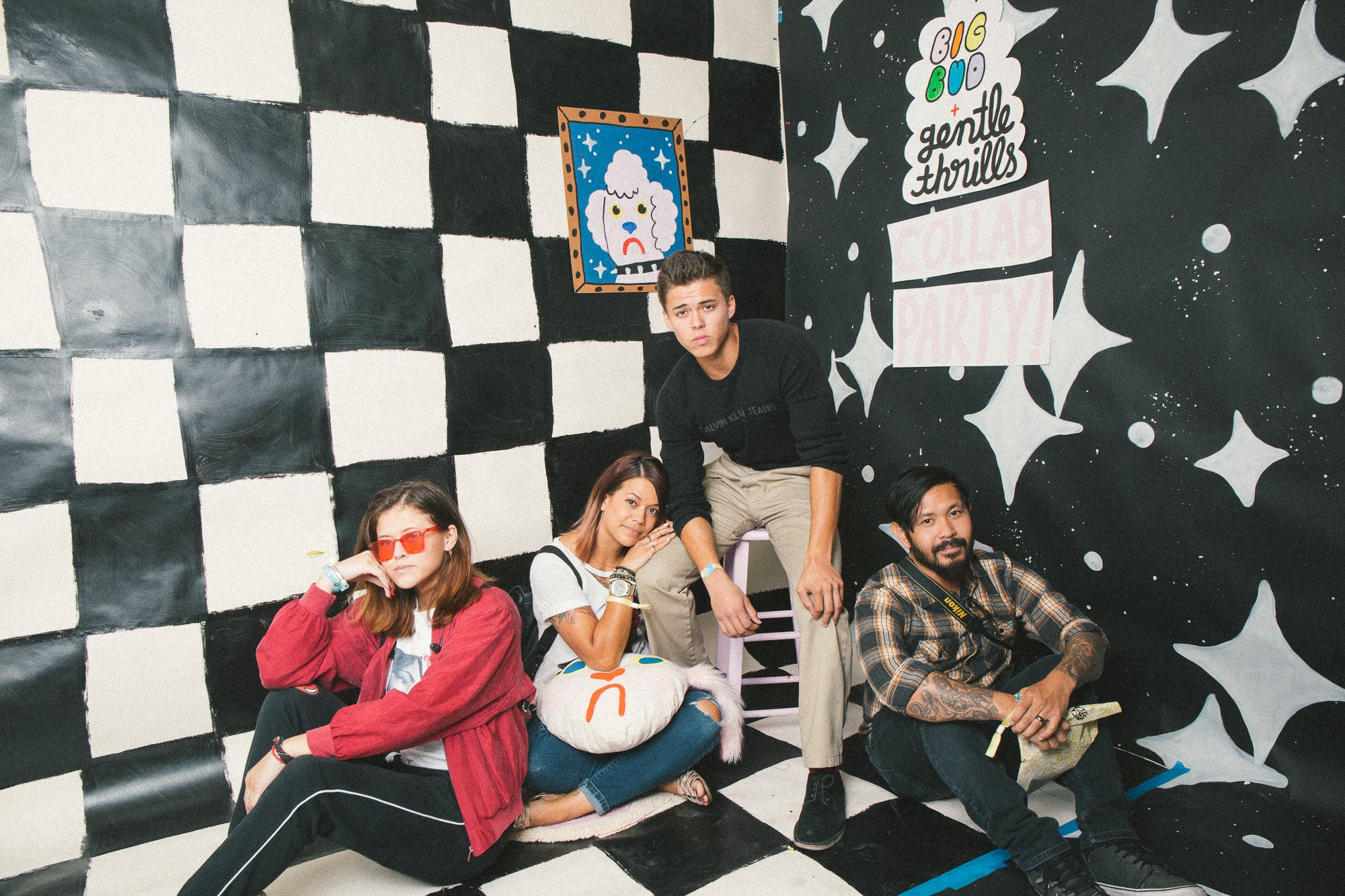 Big Bud x Gentle Thrills Collab Photo Booth By Damian Borja