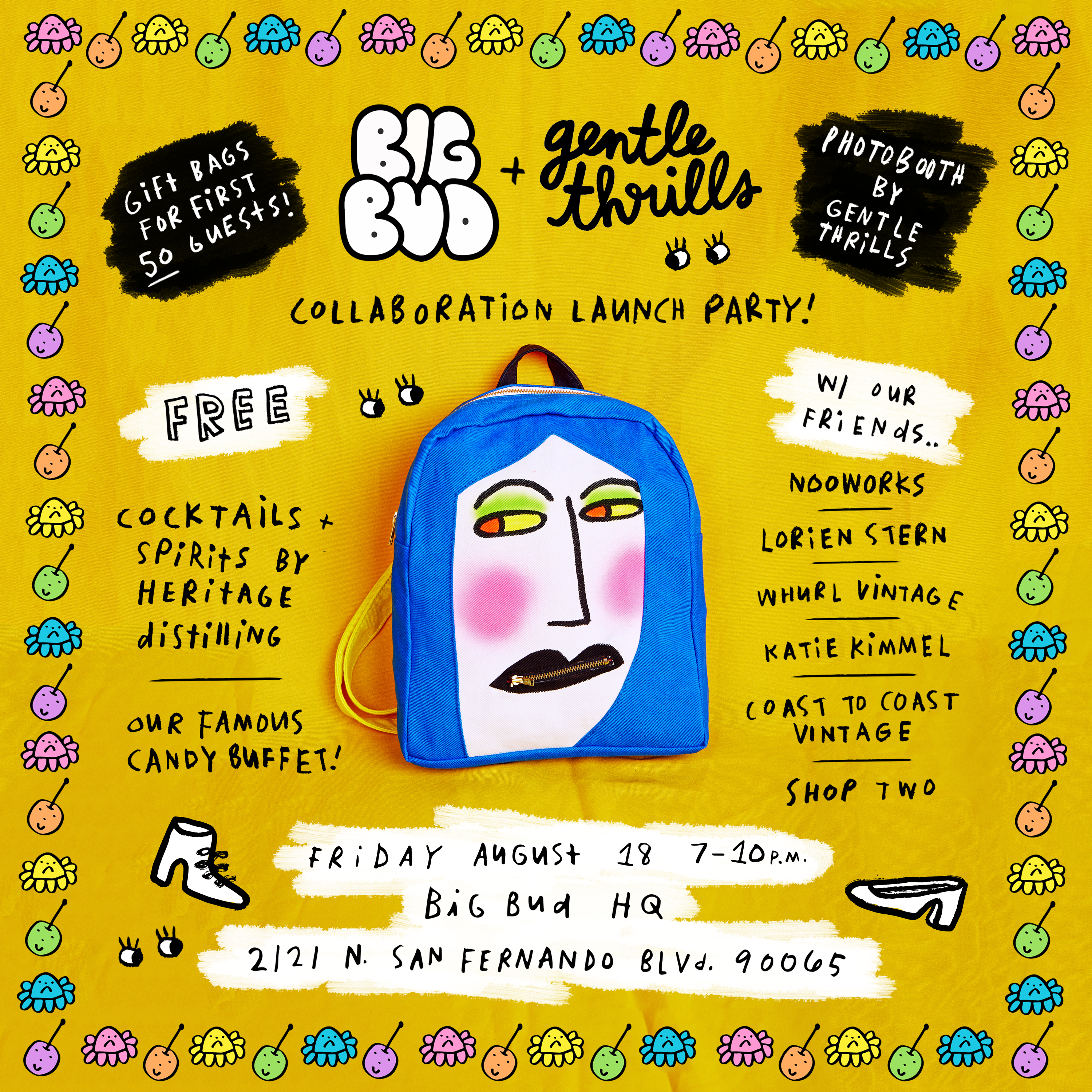 Big Bud x Gentle Thrills Collab Party!