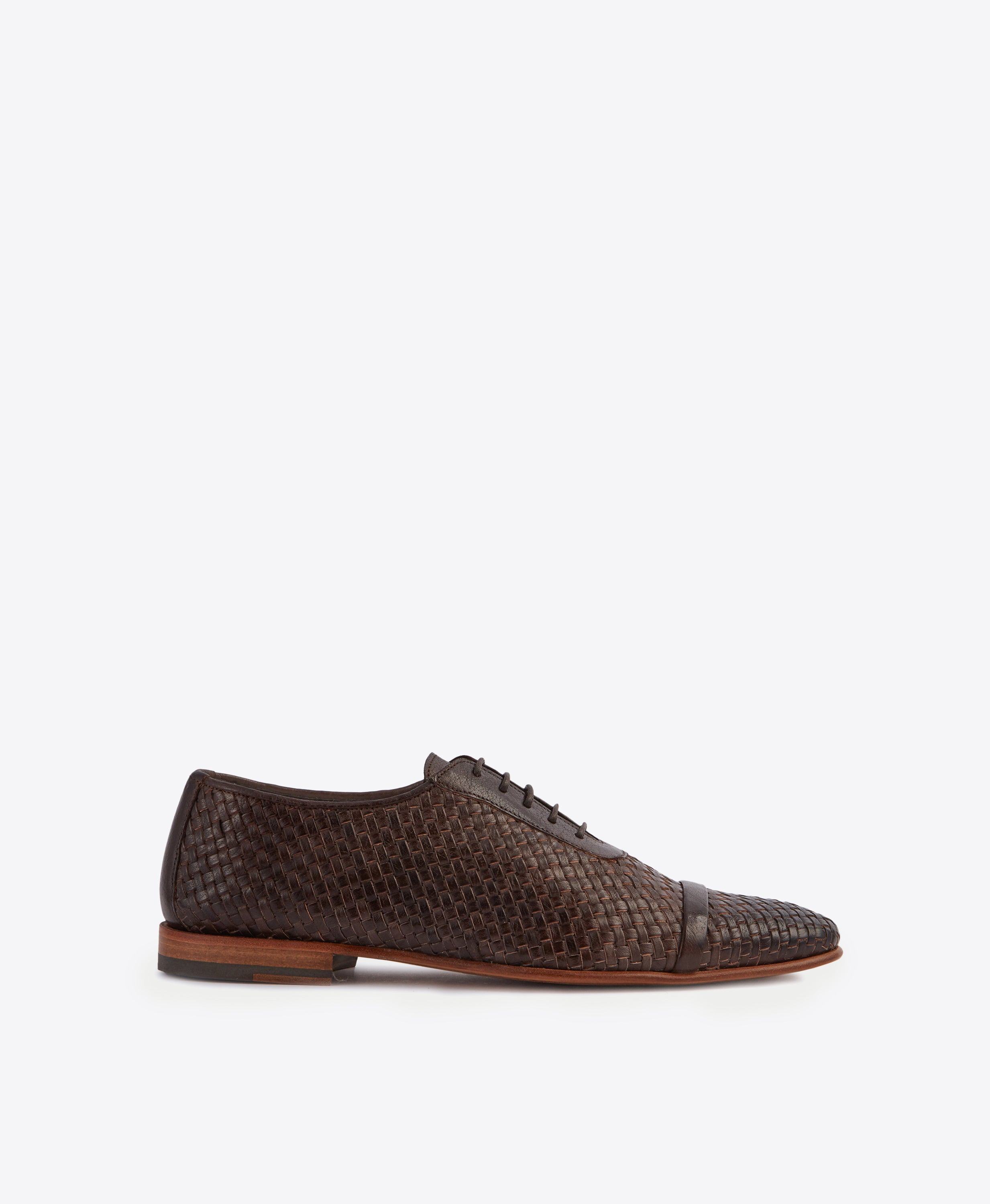 Evan Brown Lace Up Loafer | Malone Souliers