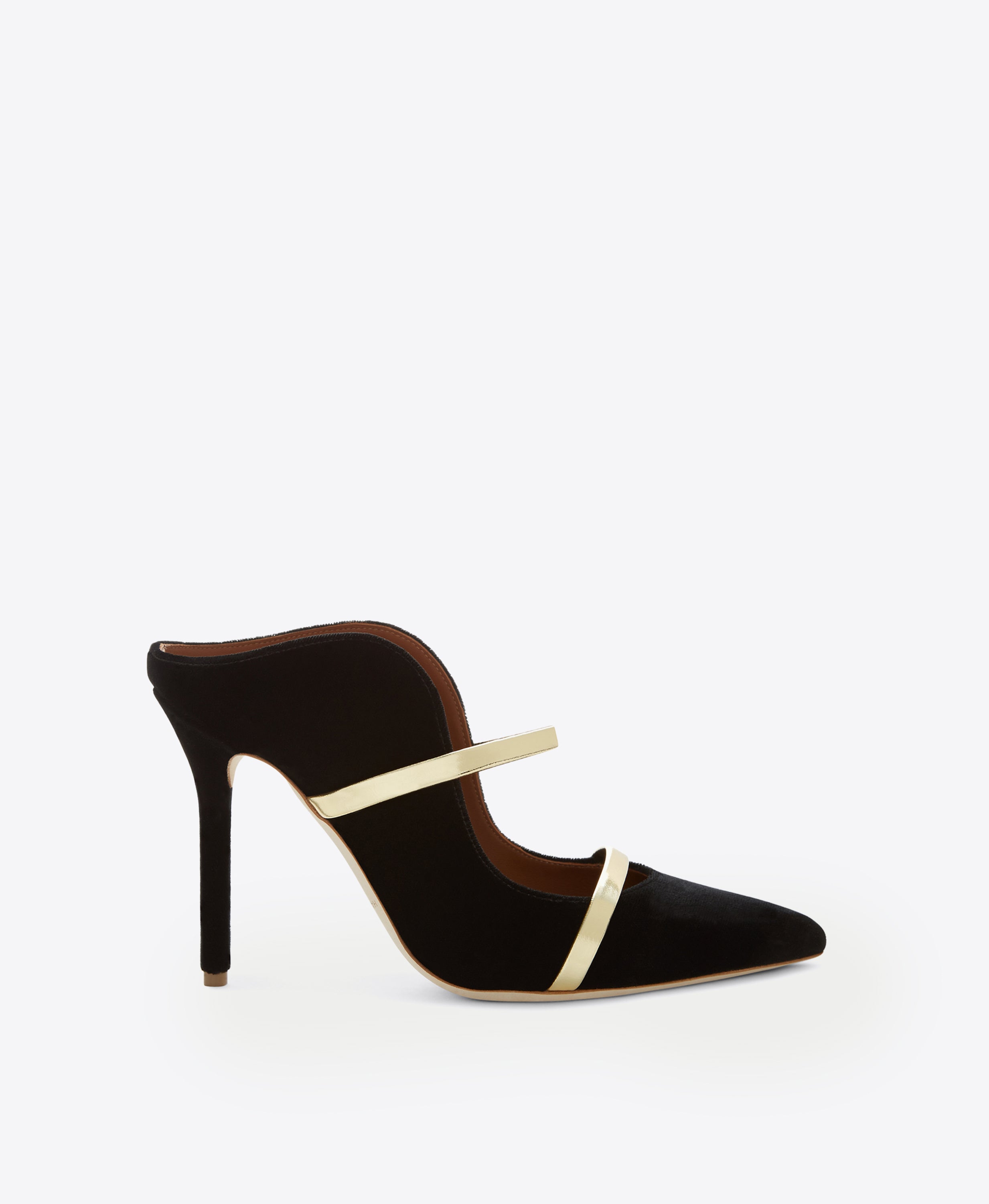 Elegant Gold And Black Ankle Strap High Heels Fashion Shoes | Fashion shoes,  Women shoes, Heels