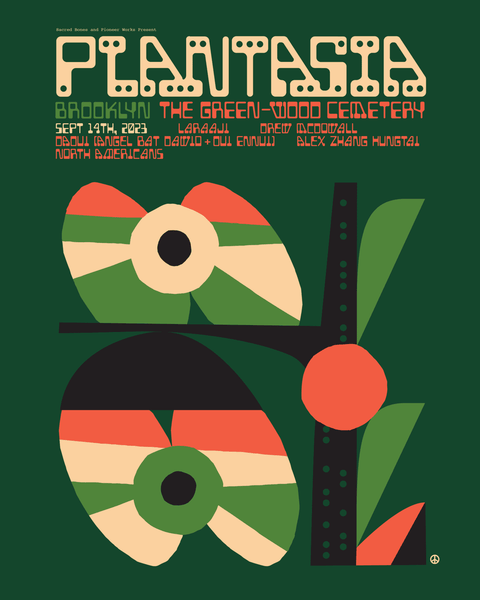 Flyer for Brooklyn, NYC Plantasia live event
