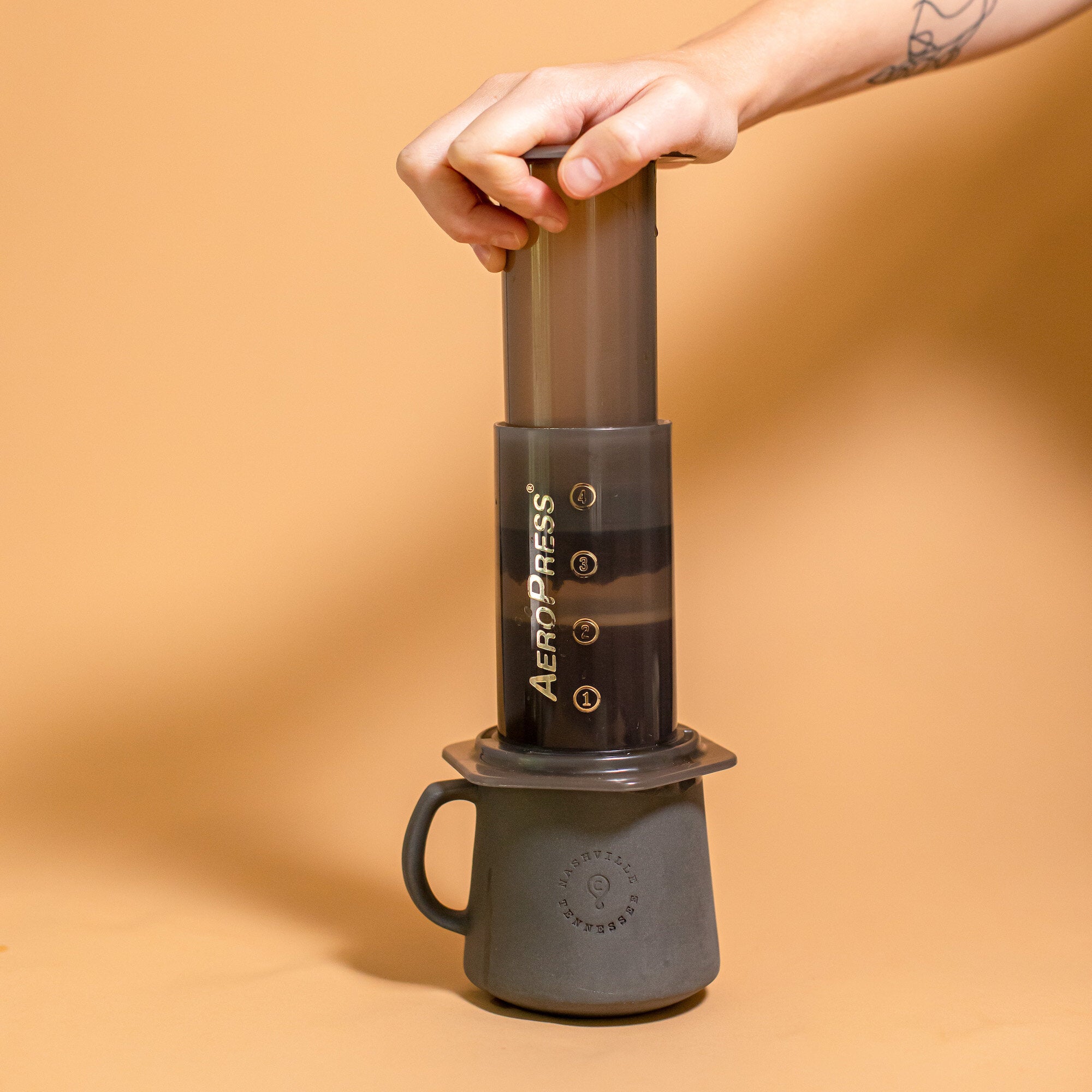 Aeropress SUPERSIZED: Brew Two Cups at the Same Time 