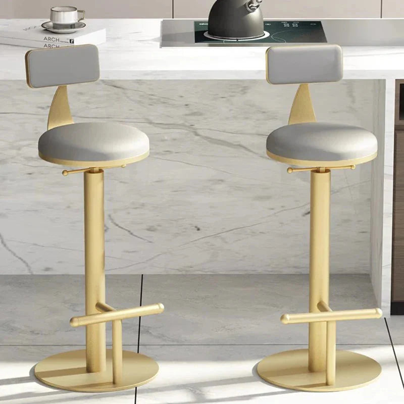 Cucina Velvet Bar Stool Chair for Kitchen Island Counter