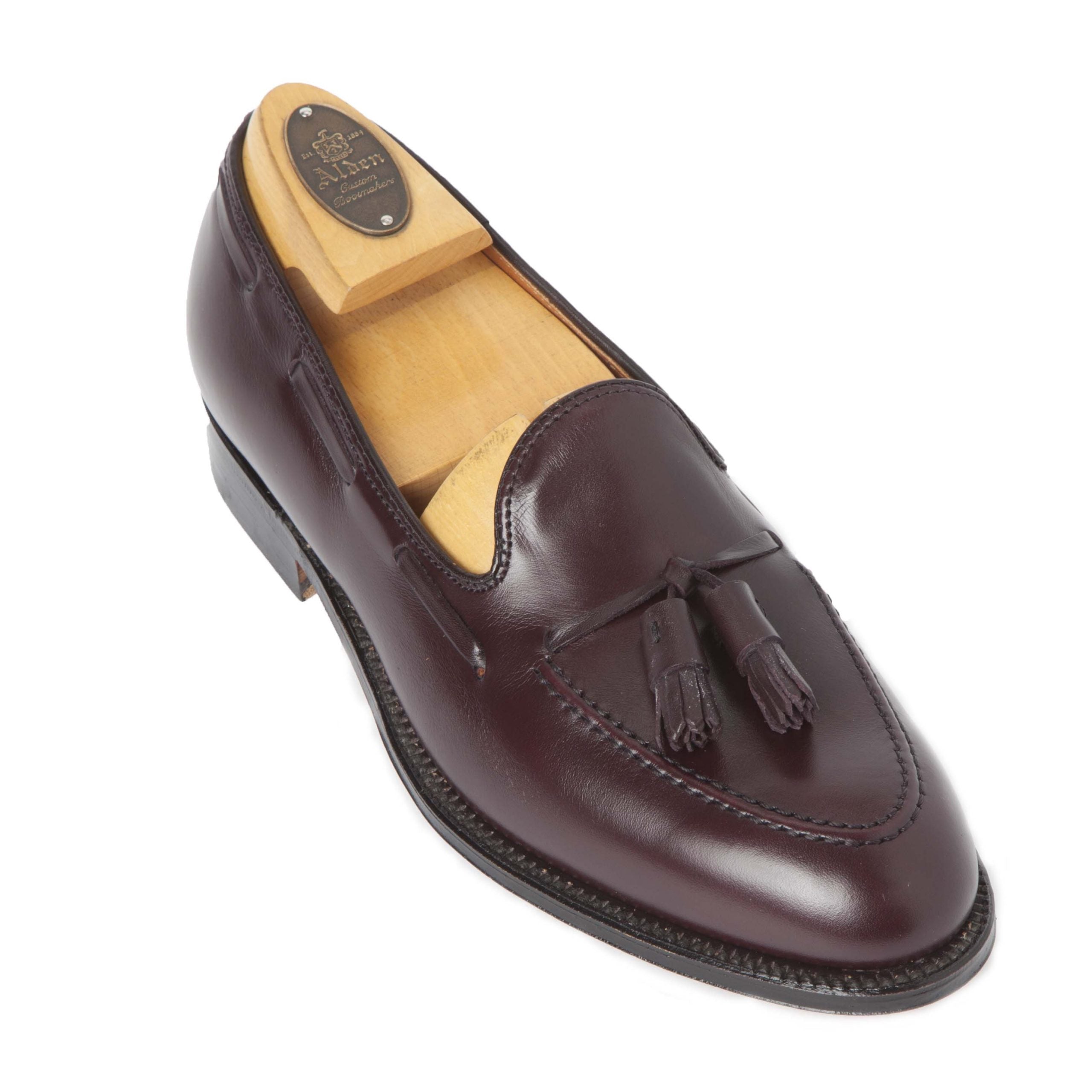 662 - Tassel Loafer in Burnished Tan Calfskin – Alden Madison