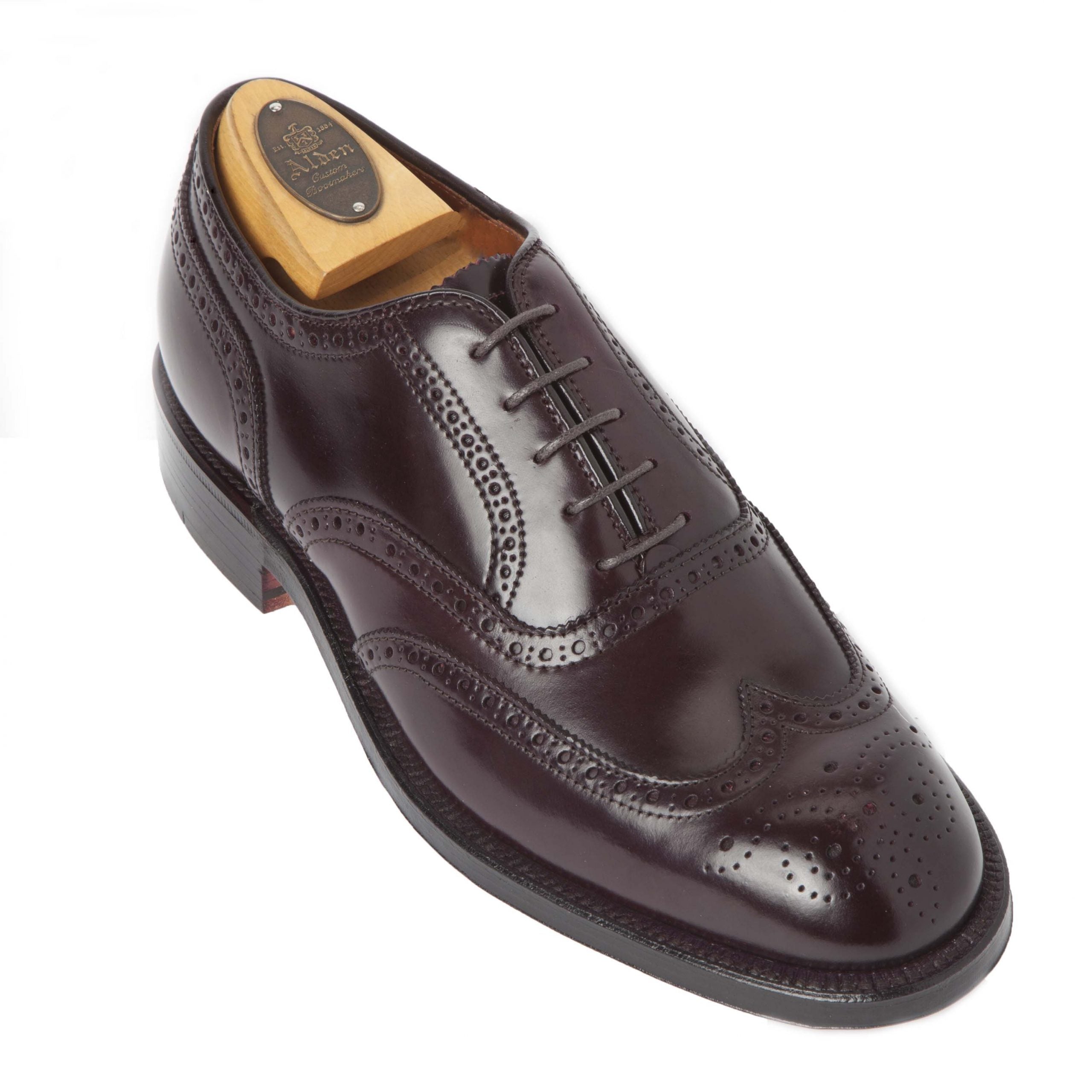 9741 - Wing Tip Bal Black Shell Cordovan – Alden Madison