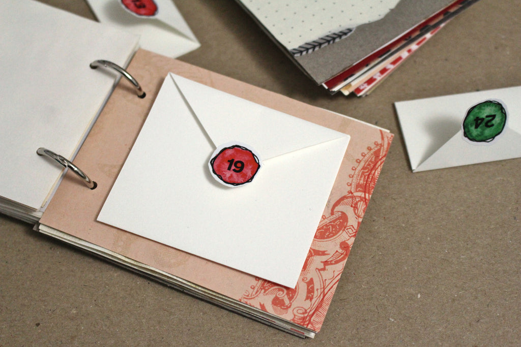 mini christmas envelope