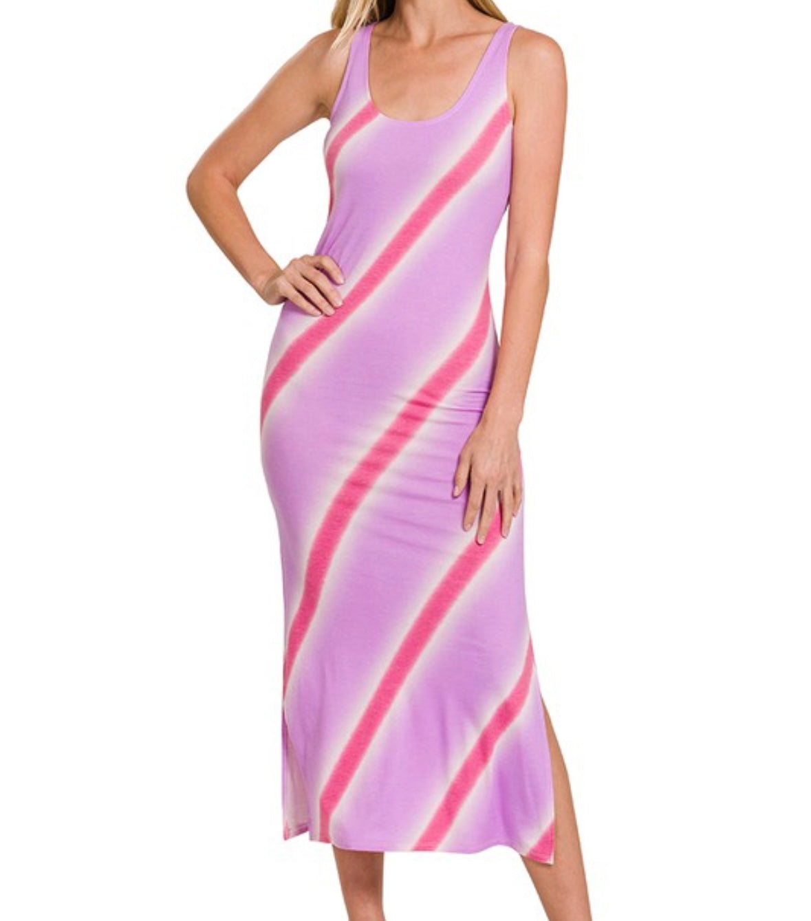 SASHA SLEEVELSS MIDI DRESS