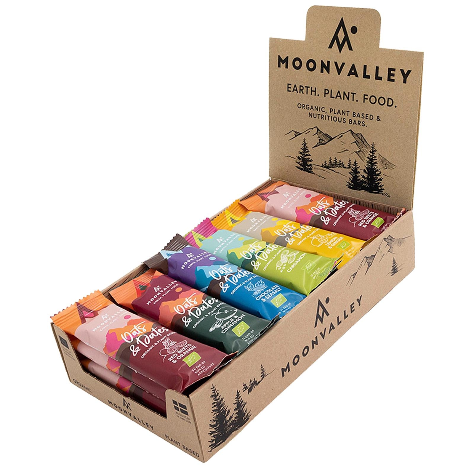 Moonvalley Organic Energy Bar - Bio-Energieriegel Mixed Box (20 x 50 g) - Moonvalley DE product image