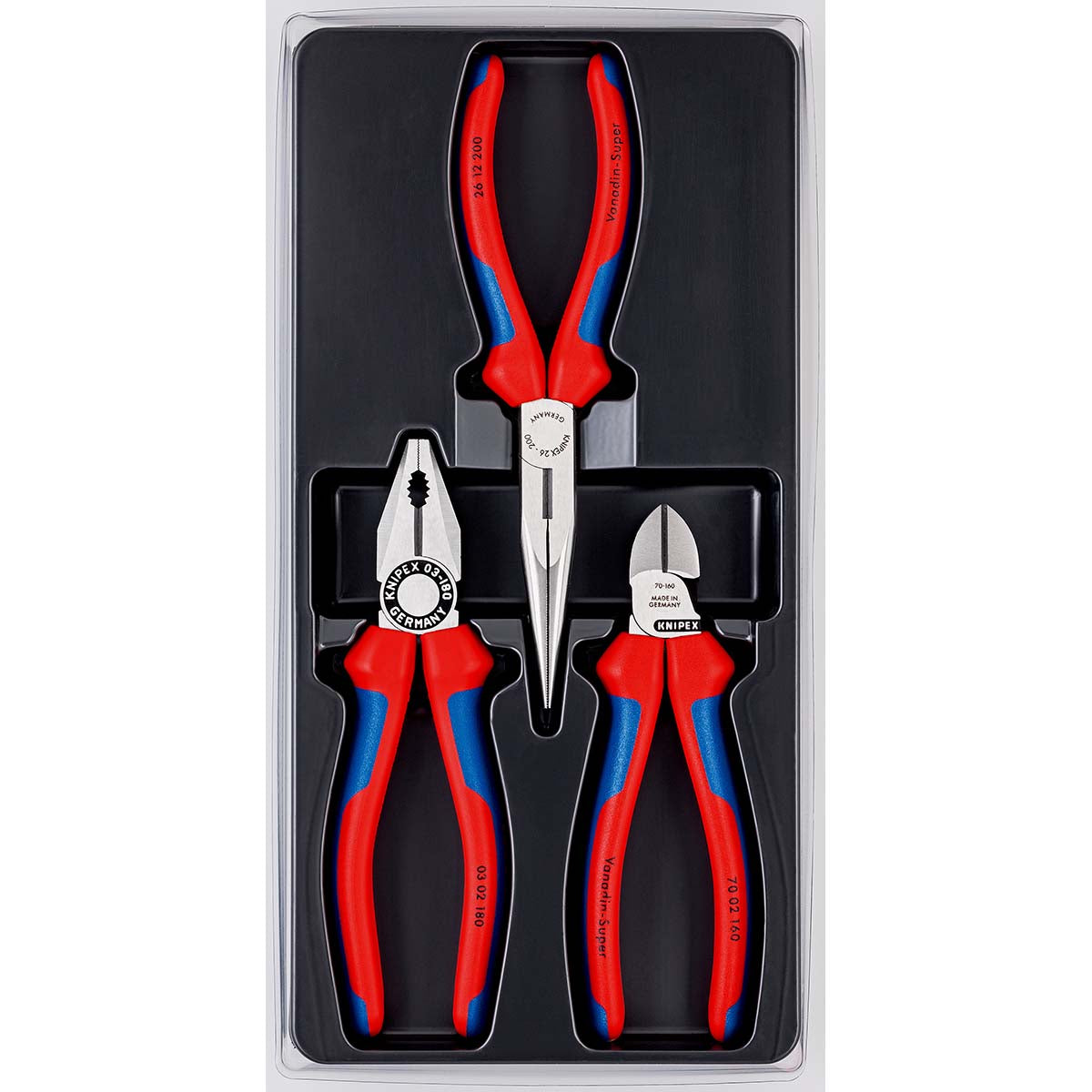 Knipex Sett med montasjetenger-0