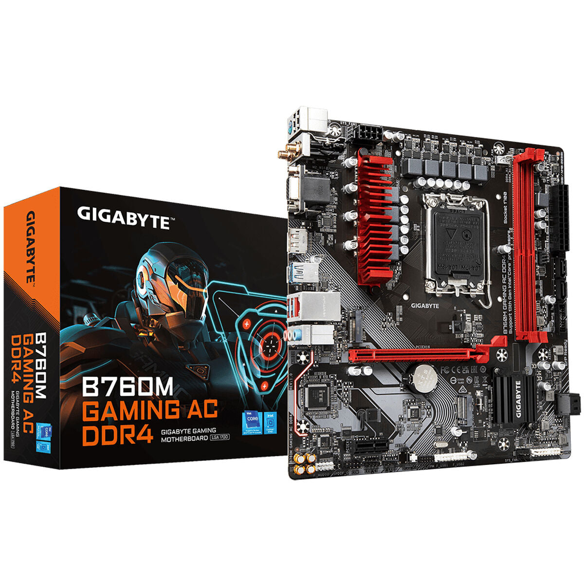 Motherboard Gigabyte B760M GAMING AC LGA 1700-0