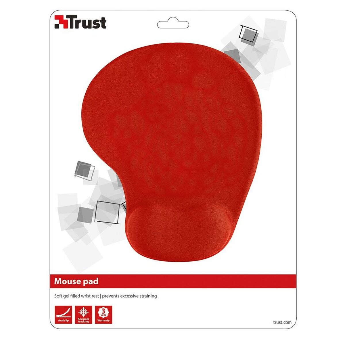 Non-slip Mat Trust 20429 Red-0