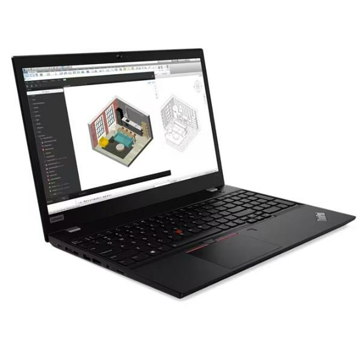 Laptop Lenovo Thinkpad P15s Gen 2 16 GB RAM 512 GB SSD 15,6" Qwerty US Intel Core i7-1185G7-0