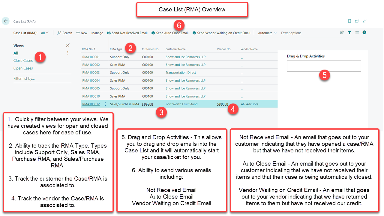 Advanced RMA - Product Screenshot 2