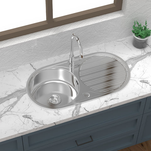 stainless steel kitchen sink care