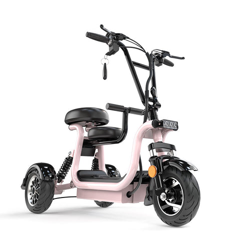 LifeGoods TurboRide - Scooter pour enfants avec 3 Roues lumineuses - 5-8  ans - Pliable