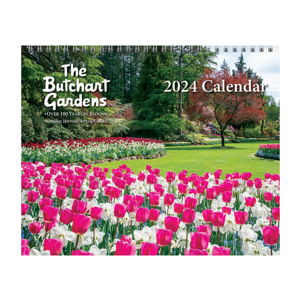 BUTCHART GARDENS CALENDAR COIL 2024 The Butchart Gardens Seed & Gift