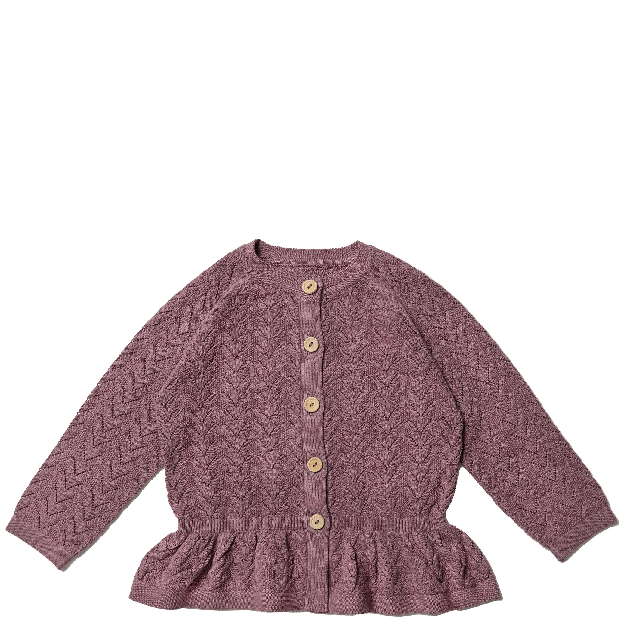 Billede af Olivia cardigan - Chrushed berry / 98