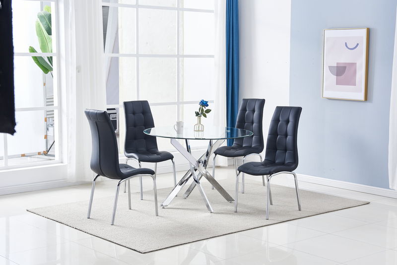Stylish Black Brilliance Chair