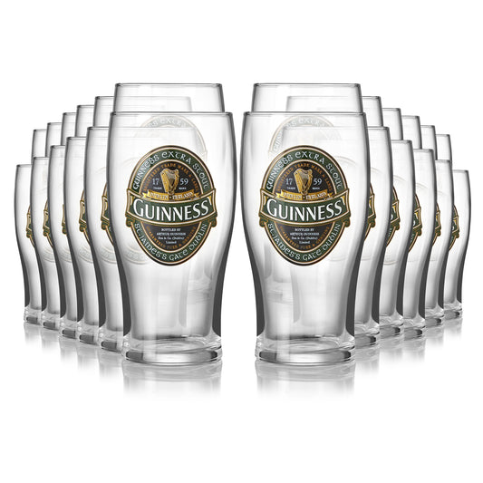 Guinness Ireland Pint Glass and Bottle Opener