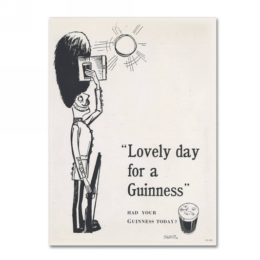 Guinness Pint Glass Set of 4 My Goodness My Guinness Lovely Day For A  Guinness