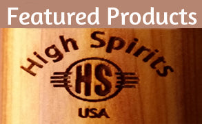 Hoop Drums - Fabriqué à la main aux États-Unis - High Spirits Flutes