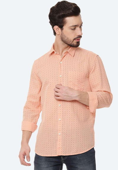 Men's Full Sleeve Slim Fit Shirt