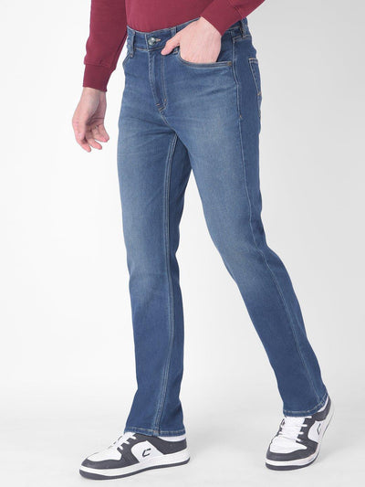 Men's Mid Rise Slim Fit Jeans