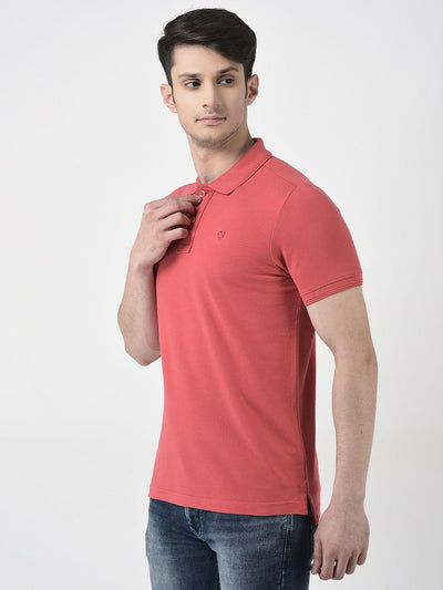 Single colour polo t-shirts