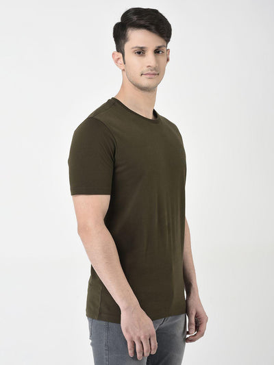 Men's Half Sleeve V neck Slim Fit T-Shirt