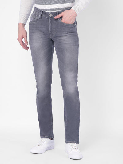 Gray jeans