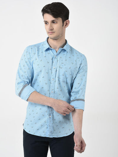 Men's Full Sleeve Slim Fit Shirt