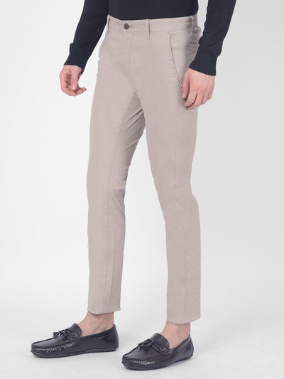 Men's Cotton Slim Fit Trousers