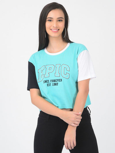 Women’s Cropped Half Sleeves T-Shirts