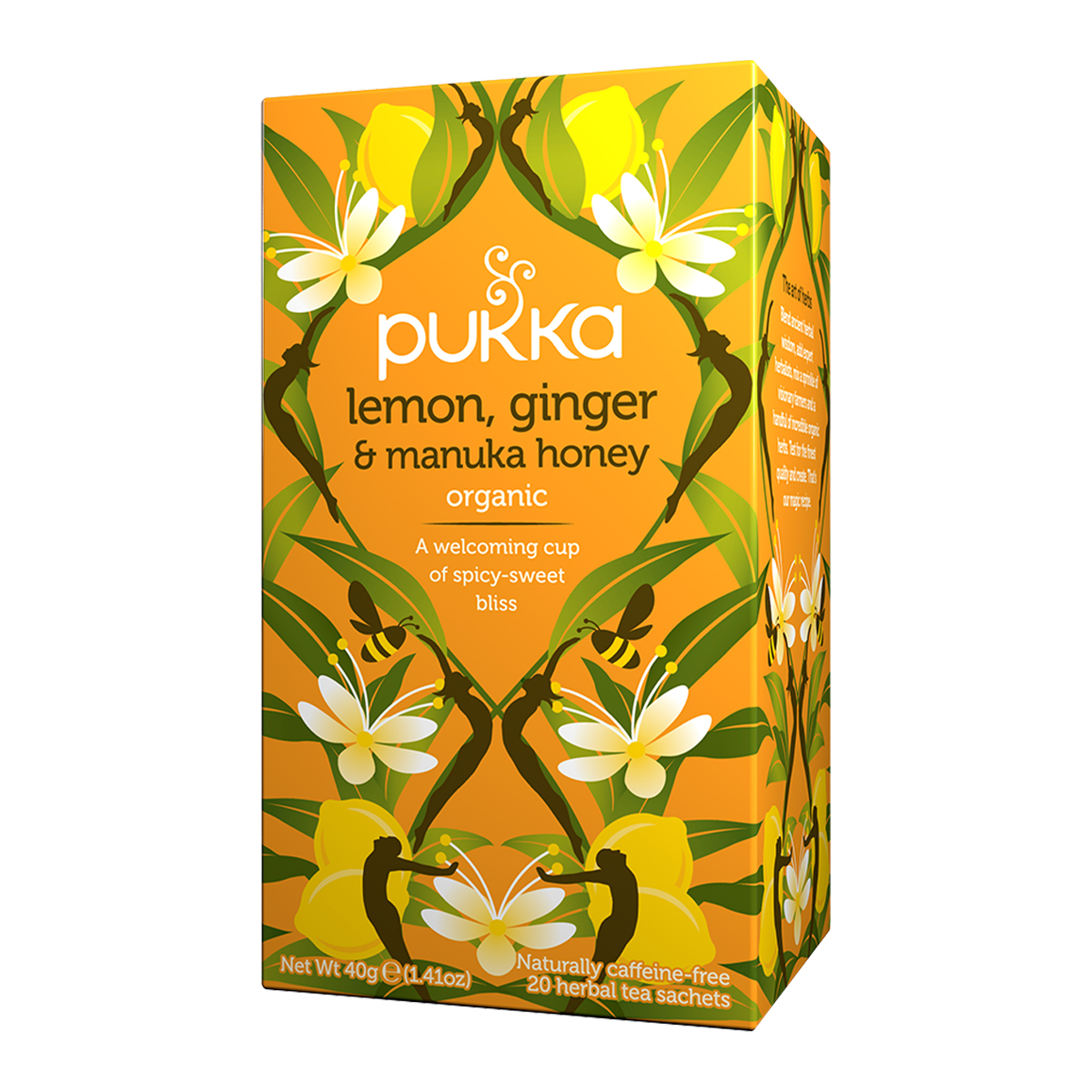 Billede af Pukka Lemon, Ginger og manuka honey Brev te