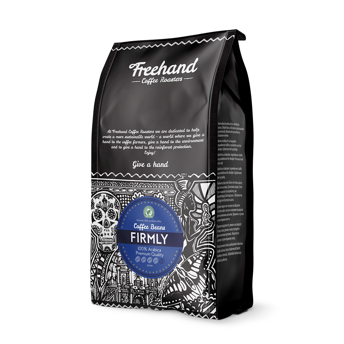 Se Freehand Firmly kaffebønner - 1 kg. hos Freehand Coffee Club