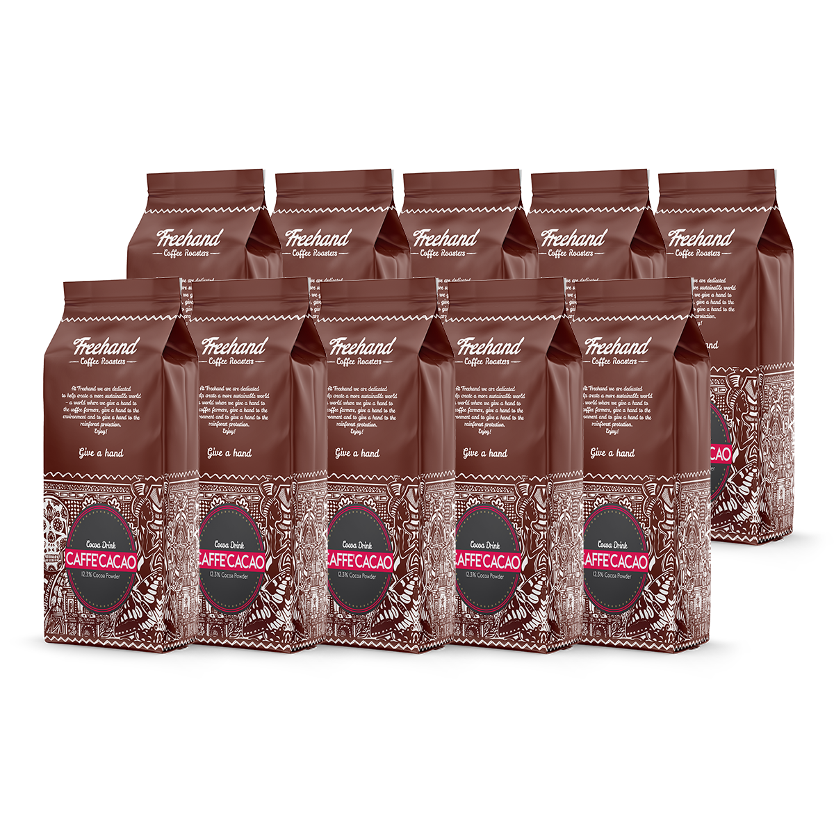 Billede af Freehand Caffe´ Cacao Kakao - 7,5 kg.