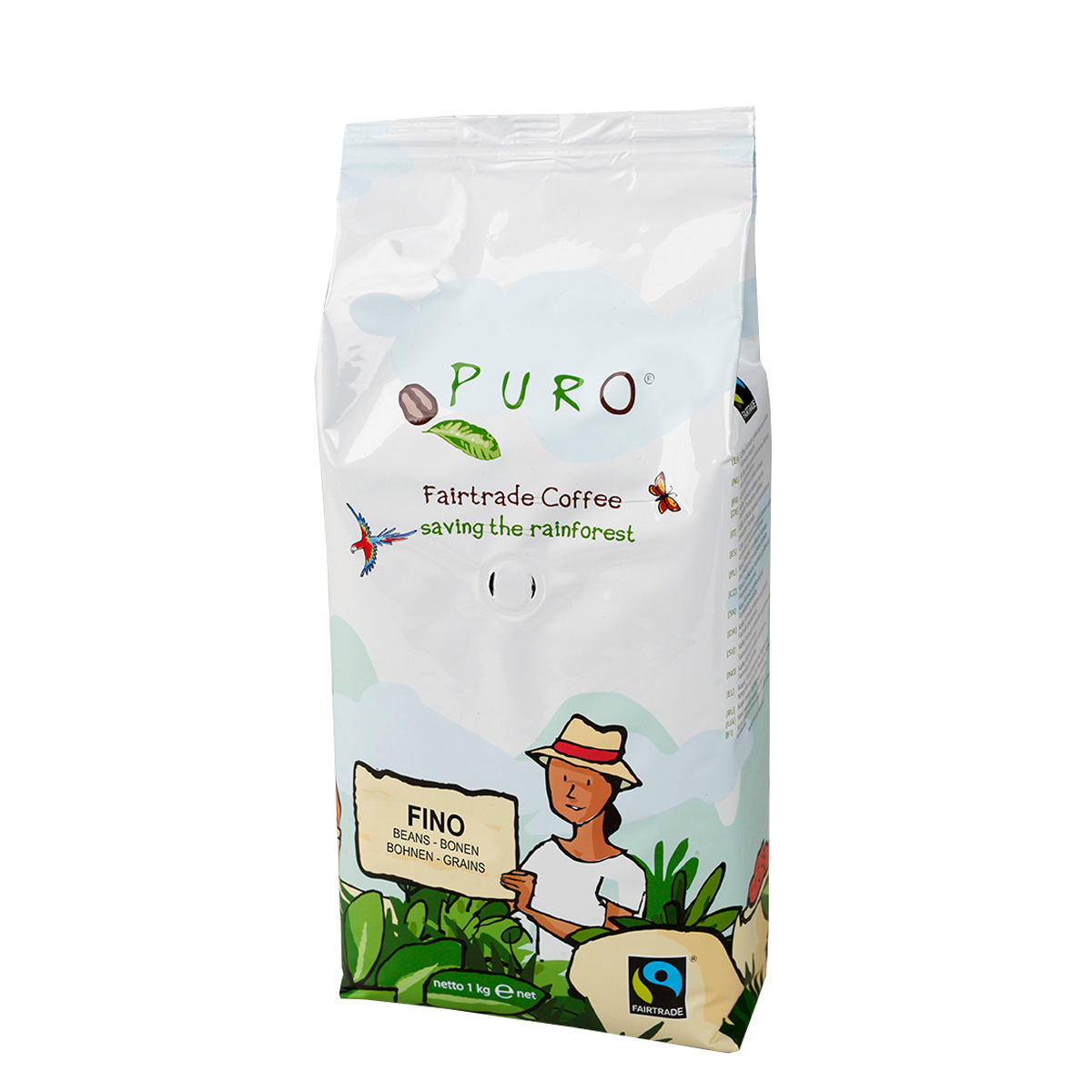 Se Puro Fino Kaffebønner - 1 kg. hos Freehand Coffee Club