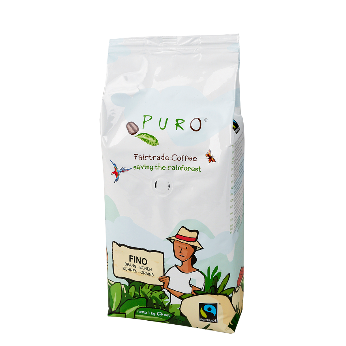 Billede af Puro Fino Kaffebønner - 1 kg.