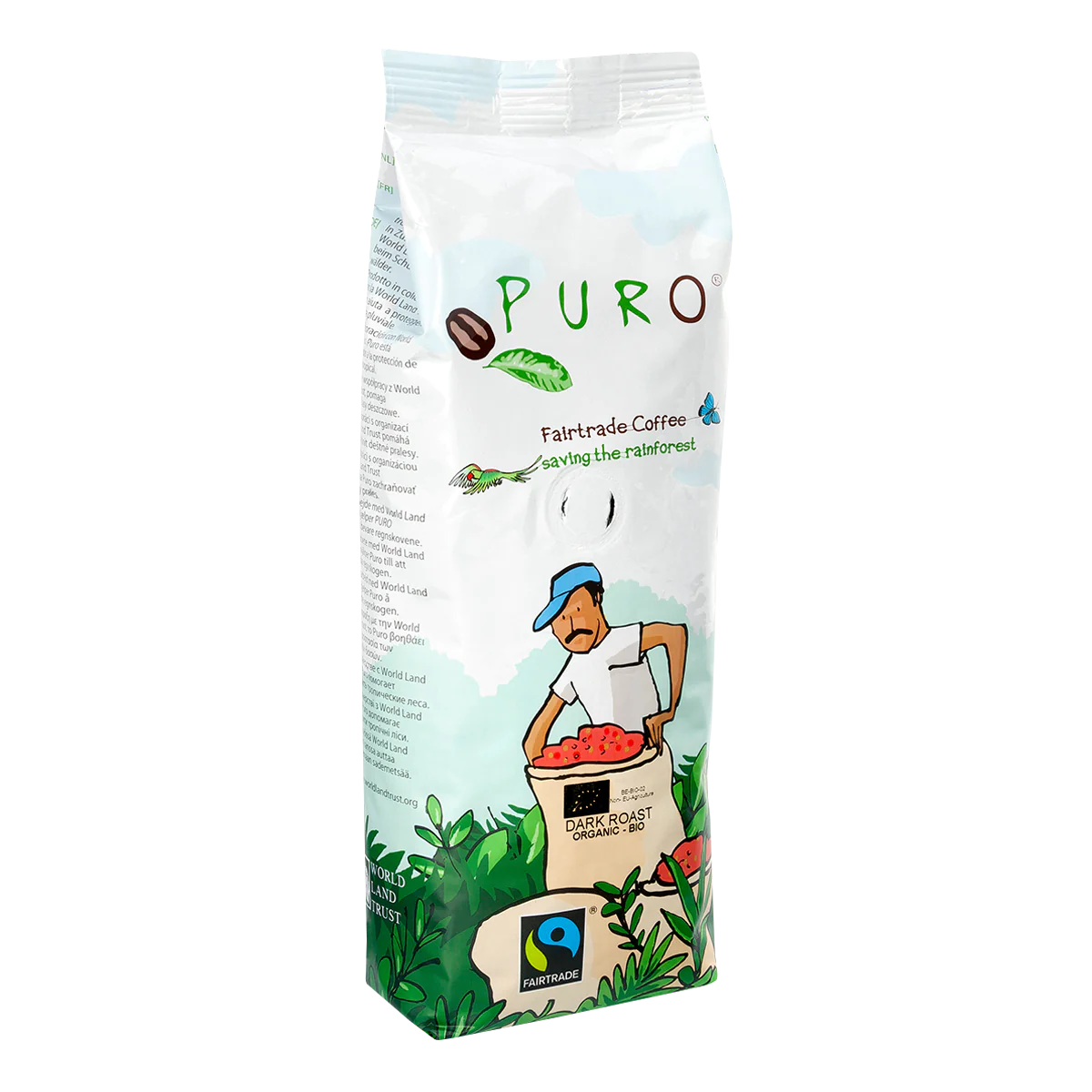 Billede af Puro Organic Dark Roast Filterkaffe 250 g. - 250 g.